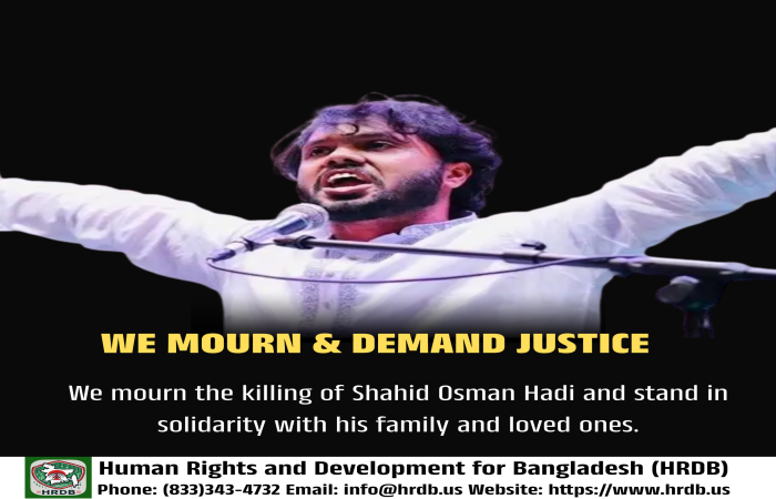 WE MOURN & DEMAND JUSTICE